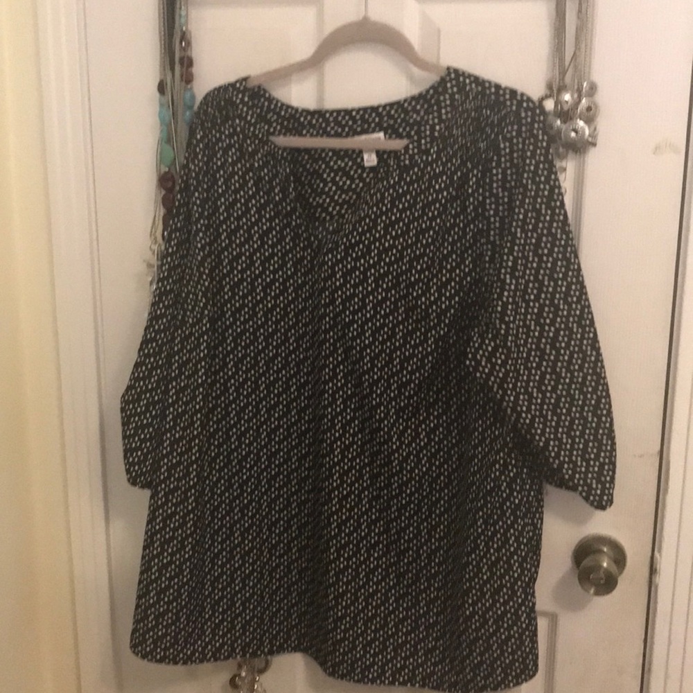 Plus size Croft and barrow blouse
